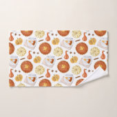 Bord waterverf Thanksgiving Pumpkin Pie Papier Handdoek (Handdoek)