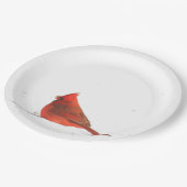 Bord winterkardinaal (Gekanteld)