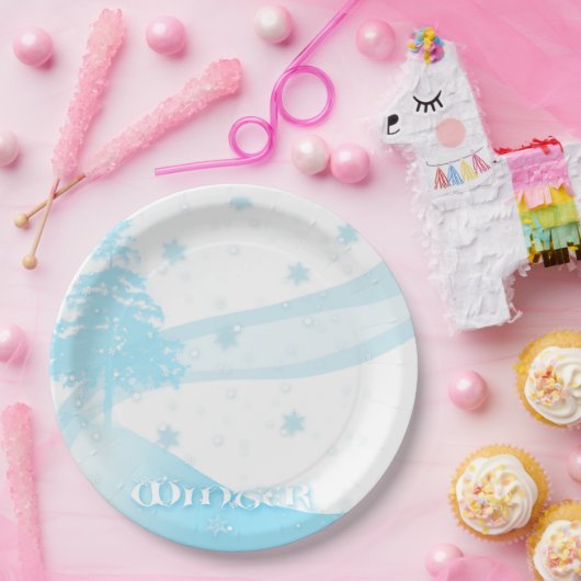 Bord winterthemapapier (Feest)