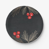 bord "Wonderful Holiday"-papier (Voorkant)