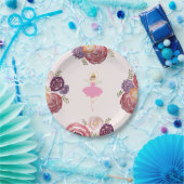 Bord zacht roze lasterpapier (Feest)