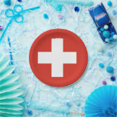 Bord Zweeds vlaggenpapier (Feest)