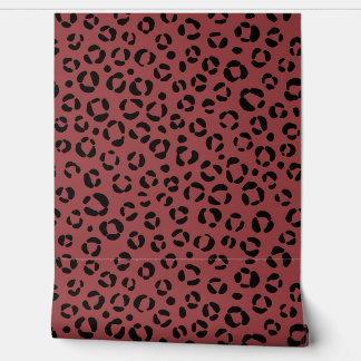 Bordeaux Dierenprint Behang