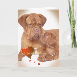 BORDEAUX EEN SPECIAAL SOORT LIEFDE FEESTDAGEN KAART