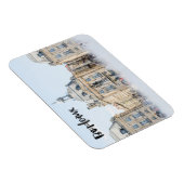 Bordeaux Fotografie Hand Lettered Magnet Magneet (Rechterzijde)