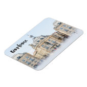 Bordeaux Fotografie Hand Lettered Magnet Magneet (Linkerzijde)