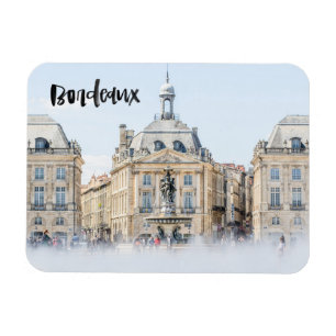 Bordeaux fotografie handgeschreven magneet
