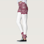 Bordeaux Kant Leggings (Links)
