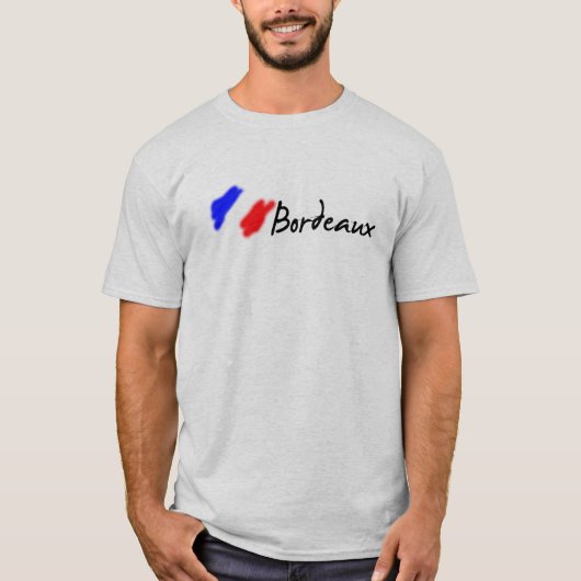 Bordeaux T-Shirt (Voorkant)