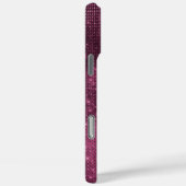 bordeauxrode sprankeling Case-Mate iPhone case (Achterkant / Rechts)