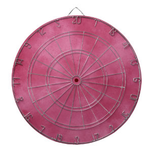 Bordeauxroze dartbord