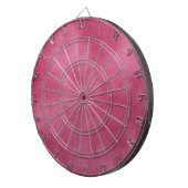 Bordeauxroze dartbord (Voorkant Rechts)