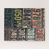 Borden  licentie legpuzzel (Horizontaal)