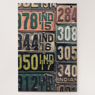 Borden licentie legpuzzel