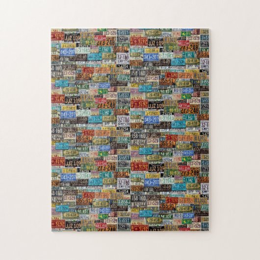 Borden licentie legpuzzel (Verticaal)