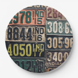 Borden  licentie papieren bordje