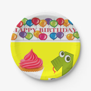 Borden van Birthday Paper Papieren Bordje