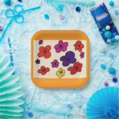 Borden van Florence Papieren Bordje (Feest)