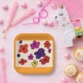 Borden van Florence Papieren Bordje (Feest)