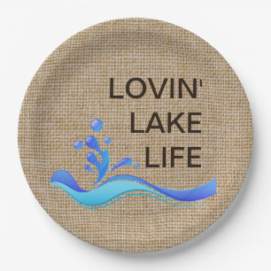 Borden van het lakmeer van het type "Lovin" Papieren Bordje
