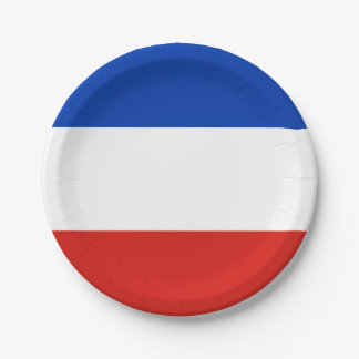 Borden van het papiermerk Schleswig-Holstein Papieren Bordje