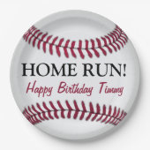 Borden van honkbalpapier papieren bordje (Voorkant)