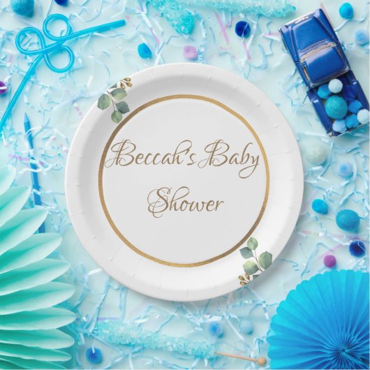 Borden van legante-partijpapier papieren bordje (Feest)