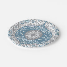 Borden van ornament- en winterpapier