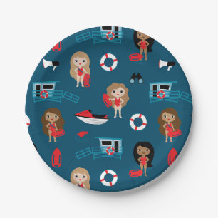 Borden van reservepapier papieren bordje