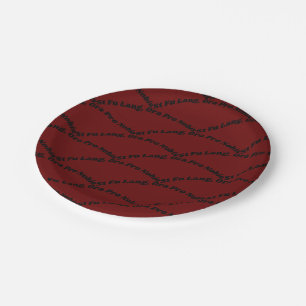 Borden van St. Fu Lang Paper Papieren Bordje