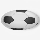 borden van voetbal papieren bordje (Gekanteld)