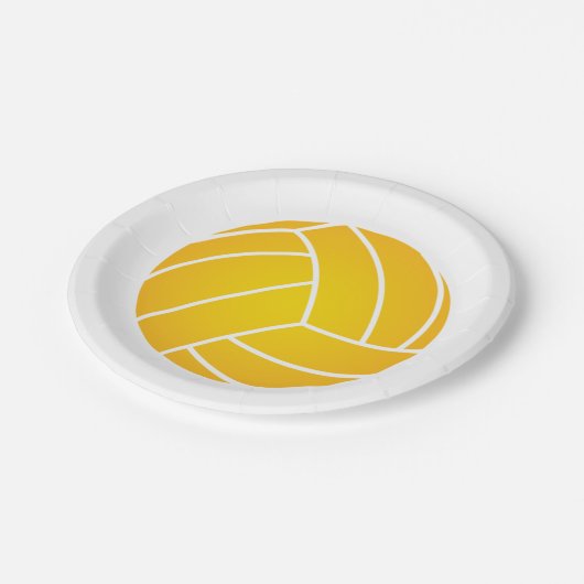 Borden van waterpoobalpapier papieren bordje (Gekanteld)