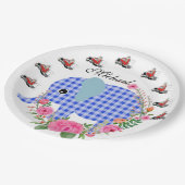 Borden van zonnebloempitten papieren bordje (Gekanteld)