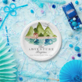 Borden voor Adventure-bruiloft Papieren Bordje (Feest)