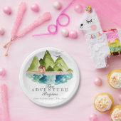 Borden voor Adventure-bruiloft Papieren Bordje (Feest)