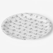 Borden voor basispapier papieren bordje (Gekanteld)