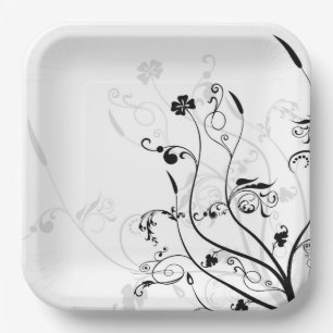 Borden voor bruiloft papieren bordje