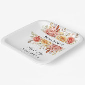 Borden voor bruiloft papieren bordje (Gebogen)