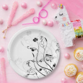 Borden voor bruiloft papieren bordje (Feest)