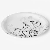 Borden voor bruiloft papieren bordje (Gekanteld)