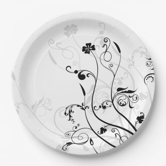 Borden voor bruiloft papieren bordje (Voorkant)