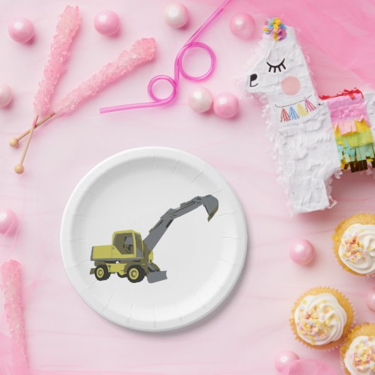 Borden voor constructievezel papieren bordje (Feest)