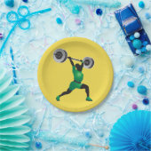 Borden voor dameshefpapier papieren bordje (Feest)