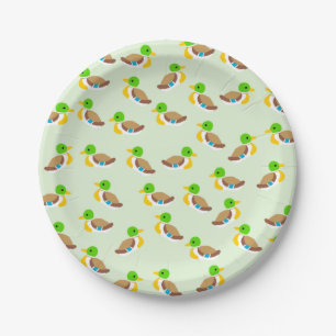 Borden voor groenpapier papieren bordje