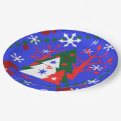 Borden voor kerstontwerper - cadeaus papieren bordje (Gekanteld)