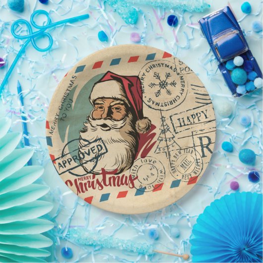 Borden voor kerstpapier papieren bordje (Feest)