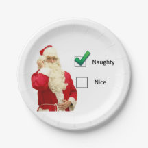 Borden voor kerstpapier van Naughty of Nice