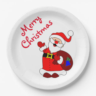 Borden voor kerstpapier/wandelskerstkerstmis papieren bordje