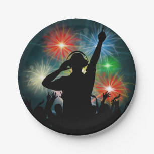 Borden voor Music DJ-papier Papieren Bordje