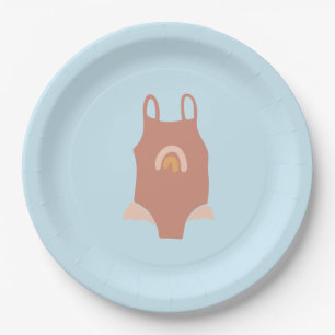 Borden voor poolpapier papieren bordje